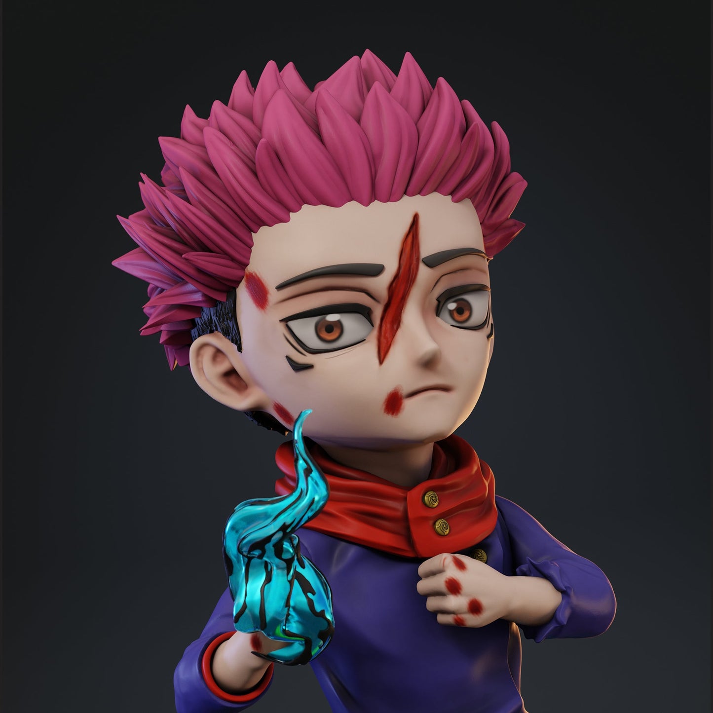 Figura Hechicero Estilo Chibi | Colección Anime Fantasía