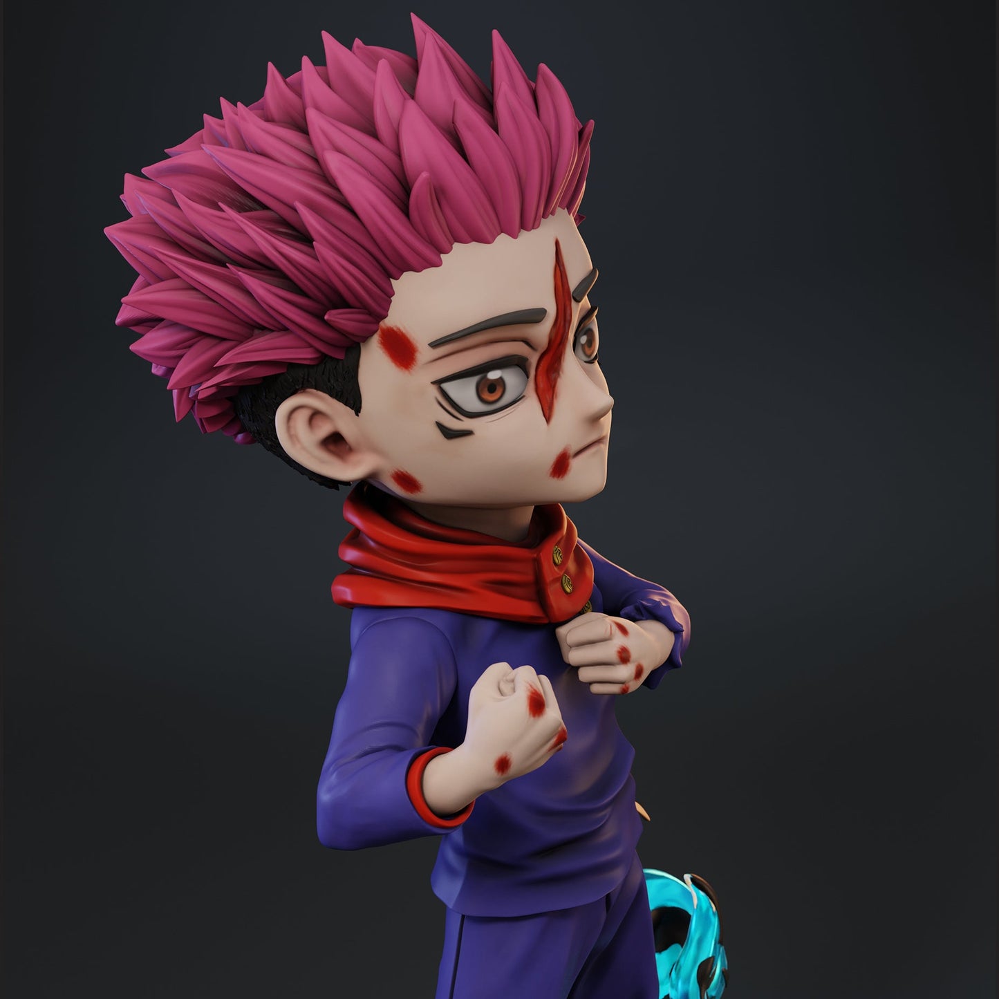 Figura Hechicero Estilo Chibi | Colección Anime Fantasía