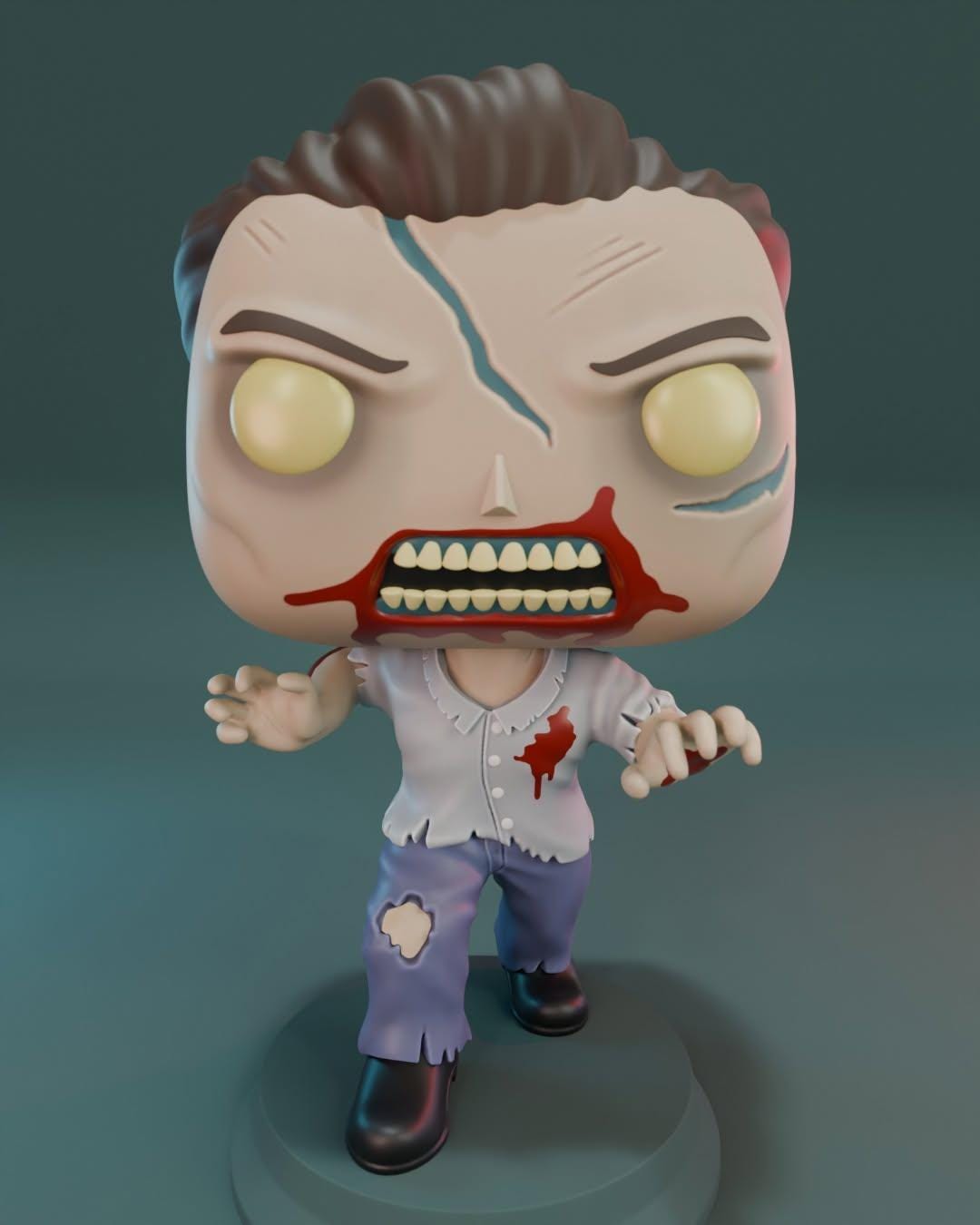 Zombie | Figura coleccionable Zom 100
