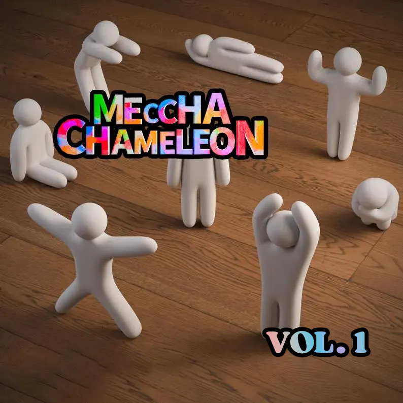 Mecha Chameleon | Pack de 8 figuras coleccionables
