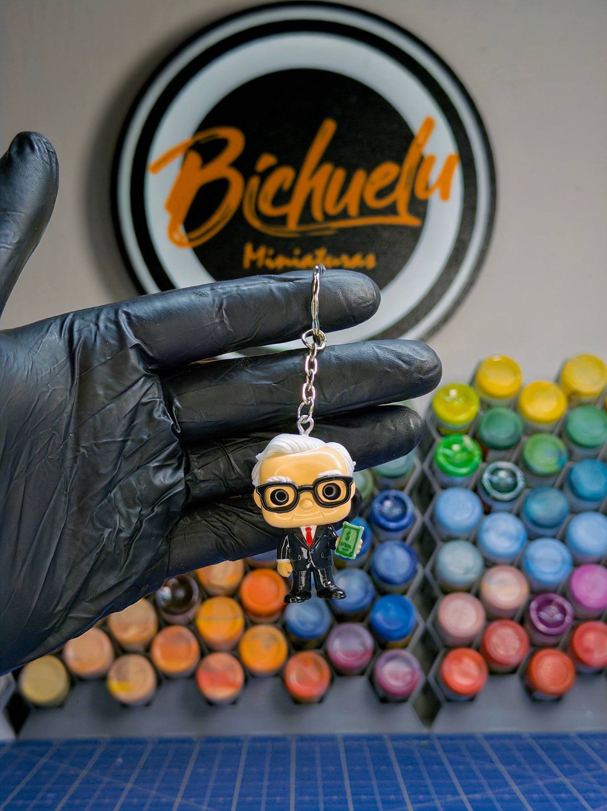 Llavero personalizado de persona