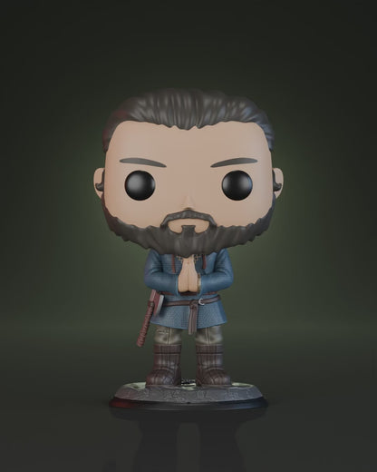 Athelstan | Figura Coleccionable Inspirada en Vikings | Estilo Pop Exclusivo