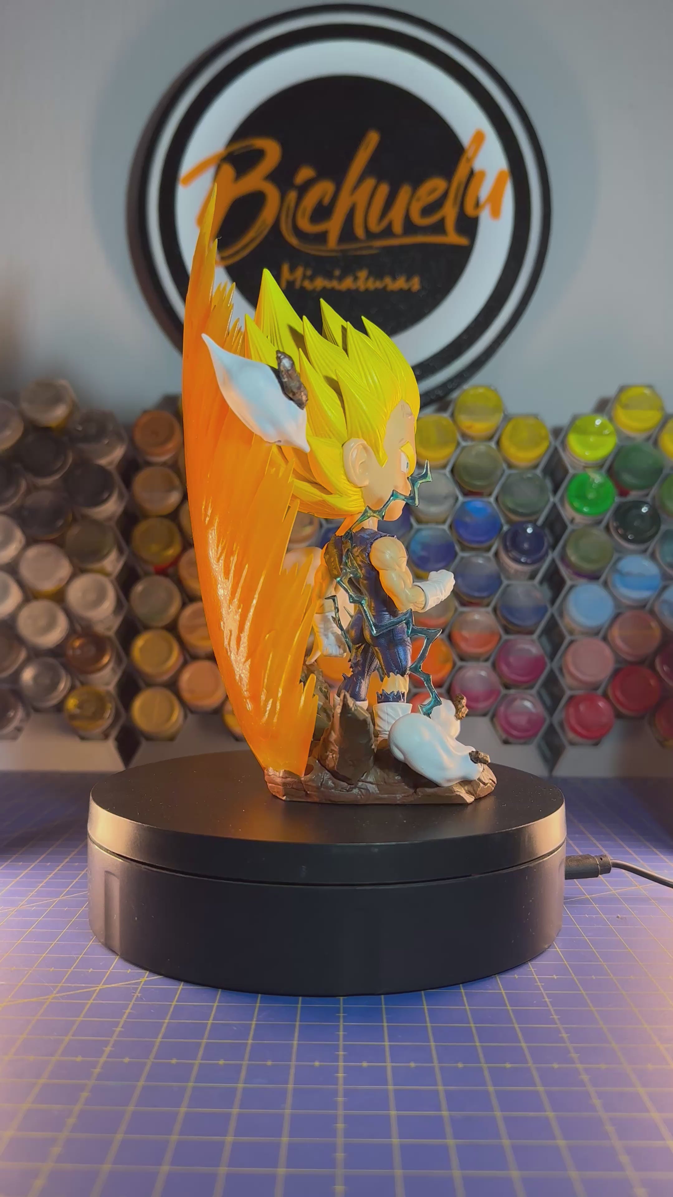 Majin Vegeta Chibi | Figura coleccionable Dragon Ball Z