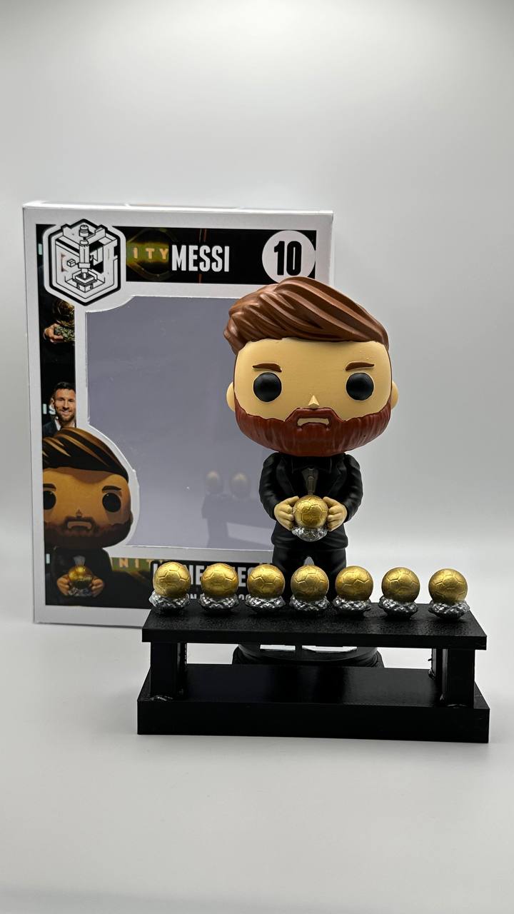 Lionel Messi Balón de Oro 2023 | Figura coleccionable fútbol